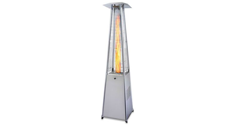 Patio Heater – Lava – Silver Steel – Propane | Rental Patio Heater – Lava – Silver Steel – Propane | Rental