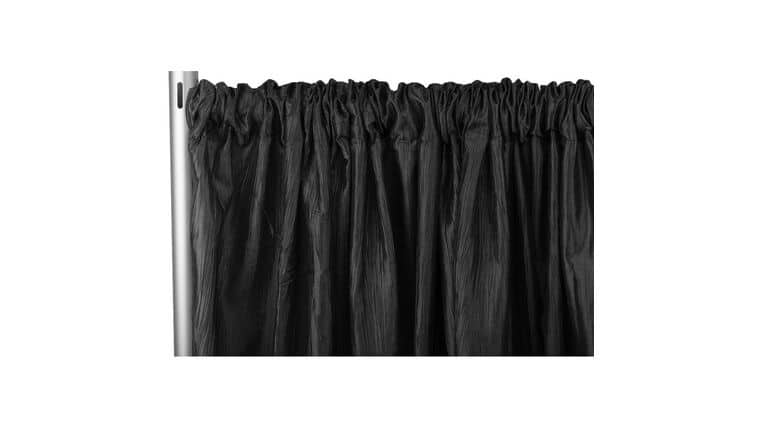Package – 18′ Spandex Drape/Backdrop Starter Kit – Black | Rental Package – 18′ Spandex Drape/Backdrop Starter Kit – Black | Rental