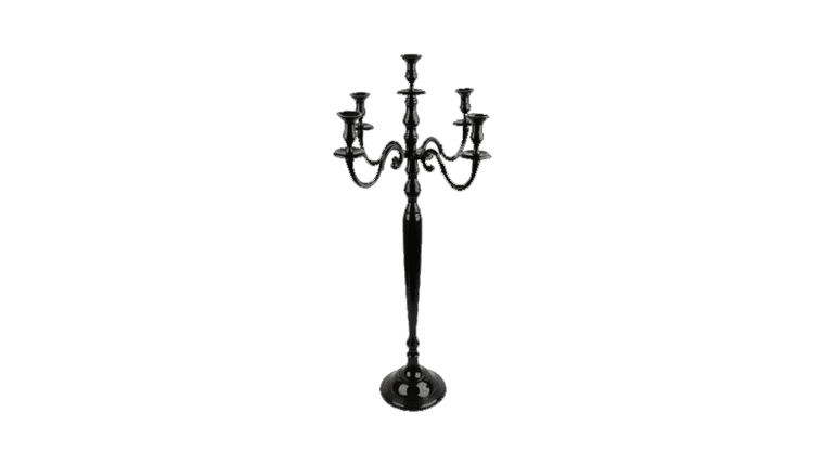 Tall Black Candelabra – 5.4′ | Rental Tall Black Candelabra – 5.4′ | Rental