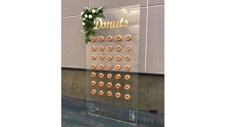 4′ x 8′ Plexiglas Donut Wall | Rental 4′ x 8′ Plexiglas Donut Wall | Rental