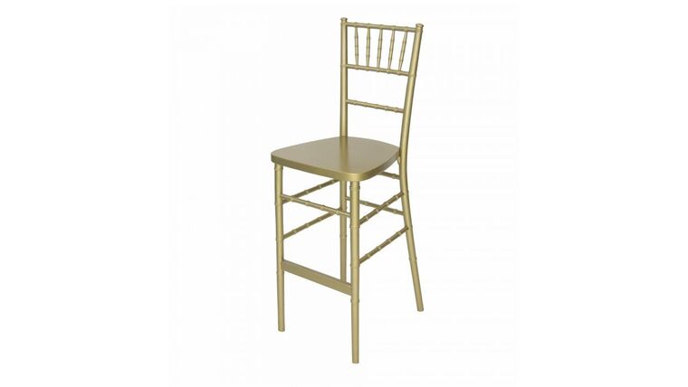 Barstool | Chiavari | Gold | Rental Barstool | Chiavari | Gold | Rental