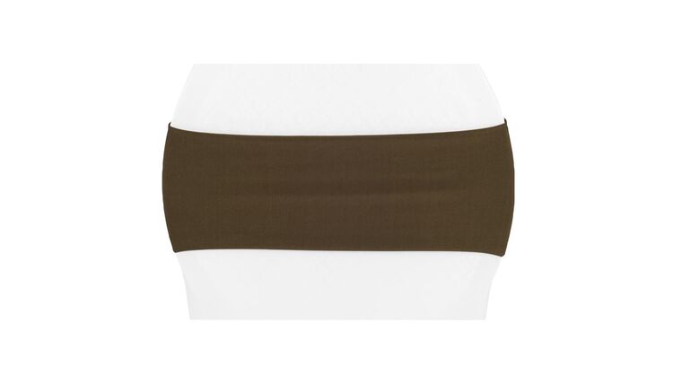 Spandex Chair Band – Chocolate Brown | Rental Spandex Chair Band – Chocolate Brown | Rental