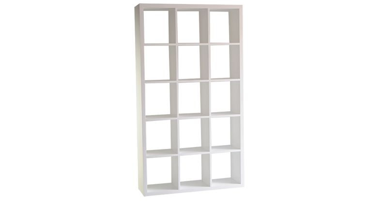 15 Box White Shelf Unit | Rental 15 Box White Shelf Unit | Rental