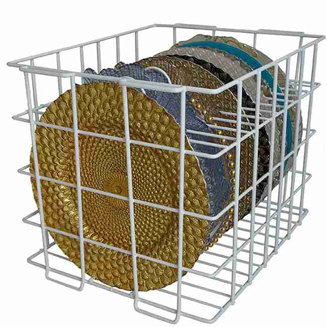 Charger Plate Storage Rack | Rental