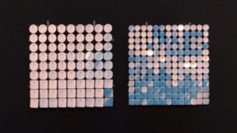 Sequin Shimmer 8’x8′ Backdrop Rental – Blue Powder | Rental Sequin Shimmer 8’x8′ Backdrop Rental – Blue Powder | Rental