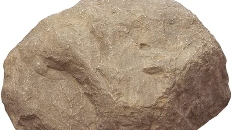Outdoor Essentials Faux Rock, Medium – Tan | Rental