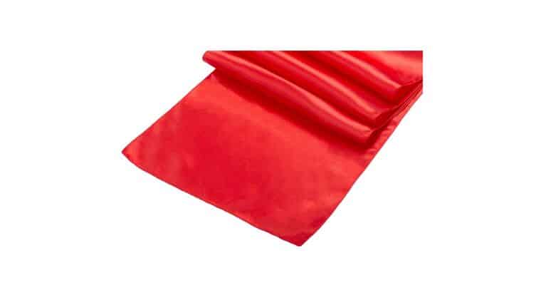 Satin Table Runner – Red | Rental Satin Table Runner – Red | Rental