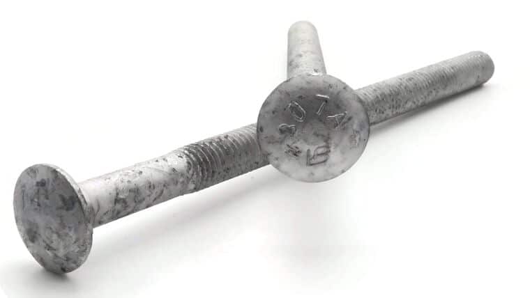 1/2-13 x 16″ NC Carriage Bolt Plain | Rental