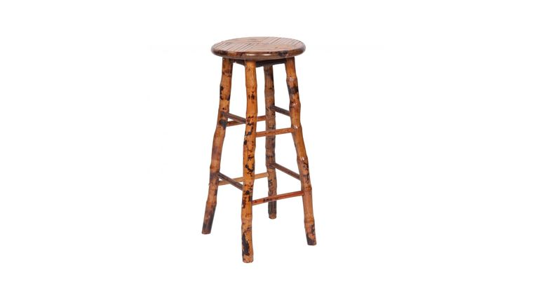 Wood Bamboo Barstool | Rental