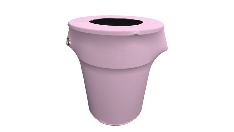 Spandex Trash Can Cover for 44 Gallon – Lilac | Rental Spandex Trash Can Cover for 44 Gallon – Lilac | Rental