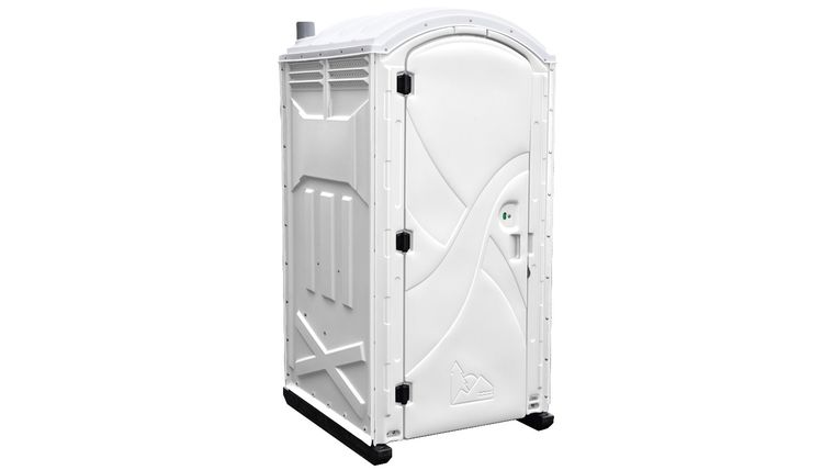 White Axxis Portable Restroom Unit | Rental White Axxis Portable Restroom Unit | Rental
