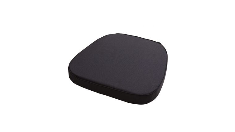 Chair Pad – Black Chiavari Chair Cushion w/ Velcro Straps | Rental Chair Pad – Black Chiavari Chair Cushion w/ Velcro Straps | Rental