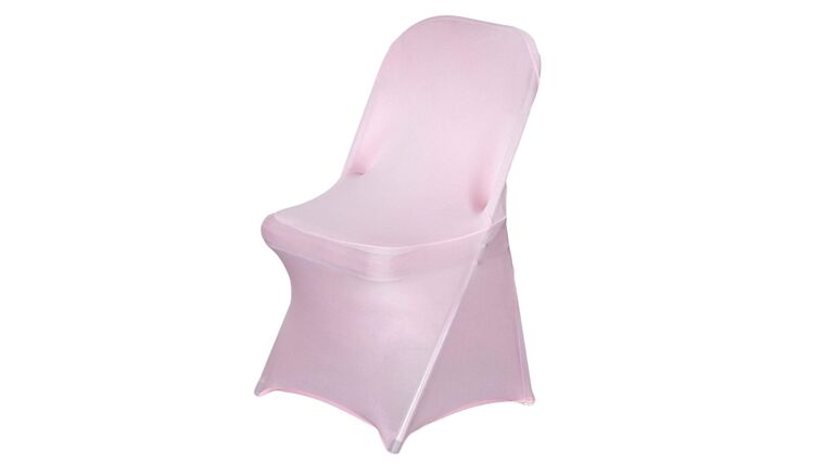 Spandex Banquet Chair Cover – Pink | Rental