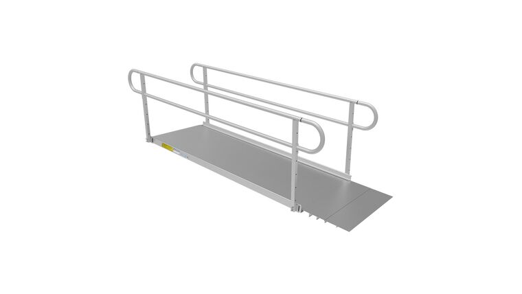 8′ L x 3′ W Solid Surface EZ-ACCESS® PATHWAY® Solo Ramp | Rental