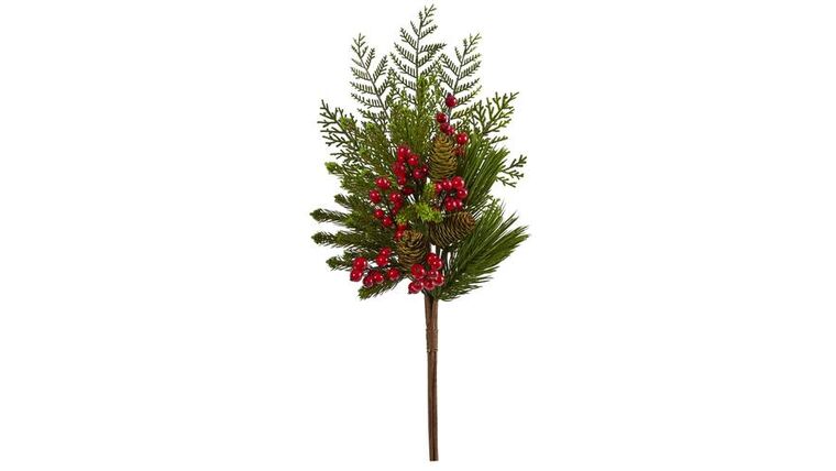 26” Mixed Pine, Pinecone and Berry Artificial Plant | Rental 26” Mixed Pine, Pinecone and Berry Artificial Plant | Rental