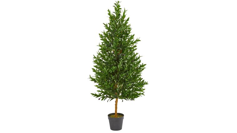 4.5’ Olive Cone Topiary Artificial Tree UV Resistant (Indoor/Outdoor) | Rental 4.5’ Olive Cone Topiary Artificial Tree UV Resistant (Indoor/Outdoor) | Rental