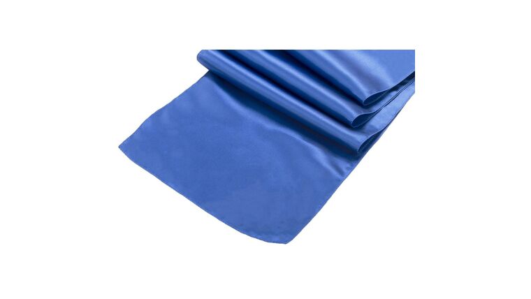 Satin Table Runner – Royal Blue | Rental