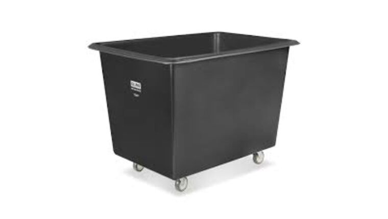 Poly Box Truck – 18 Bushel, Black | Rental