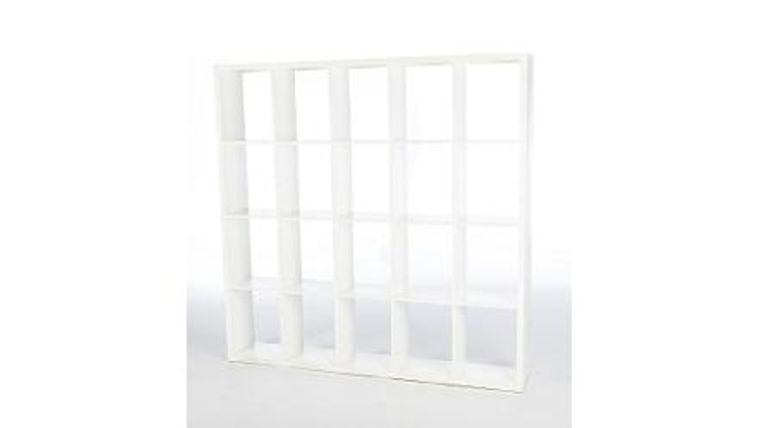 20 Box White Wood Back Bar | Rental