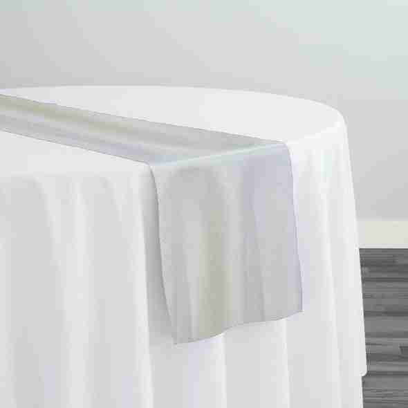 Imitation Burlap Table Runner in Ivory | Rental