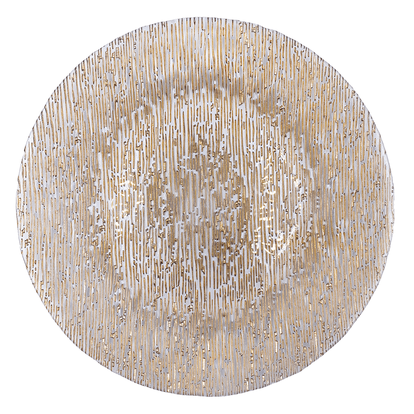 Static – Glass Charger Plate in Rose Gold (Item # 0290) | Rental Static – Glass Charger Plate in Rose Gold (Item # 0290) | Rental