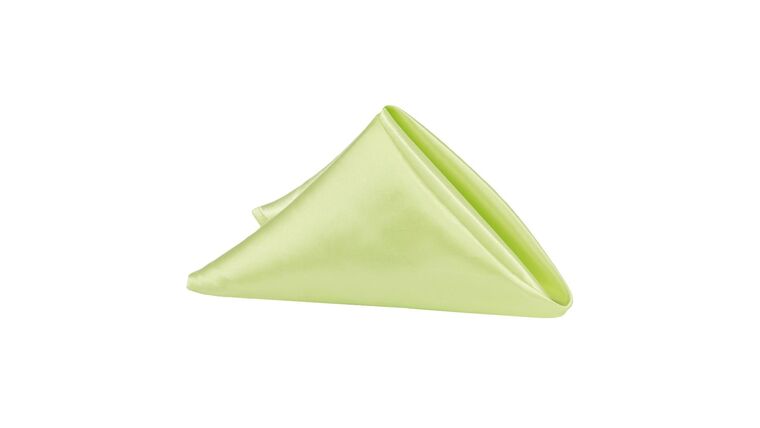 Satin Napkin 20″x20″ – Apple Green | Rental