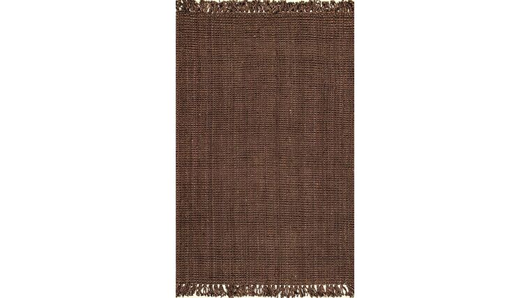Jute Rug | 5′ x 7′ | Chocolate | Rental