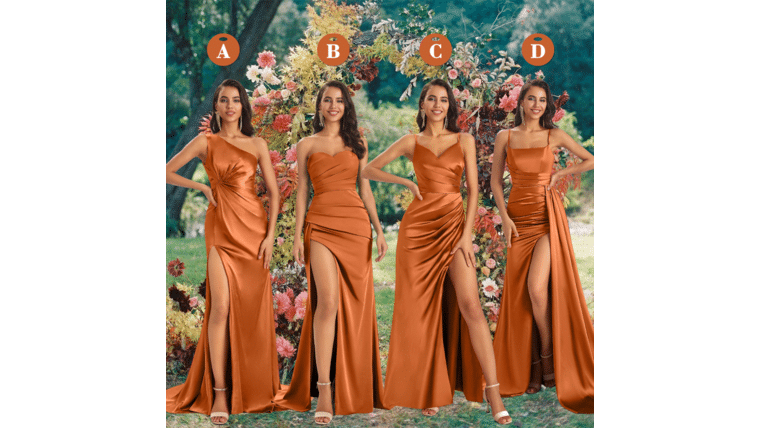 6″ x 106″ Orange Teffeta Crinkle Sash | Rental 6″ x 106″ Orange Teffeta Crinkle Sash | Rental