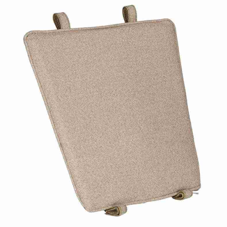 Beige 1″ Thick Chiavari Chair Back Cushion | Rental