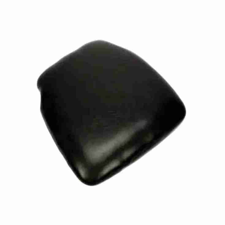 Black 1.75″ Thick Vinyl Panel Chiavari Chair Cushion | Rental