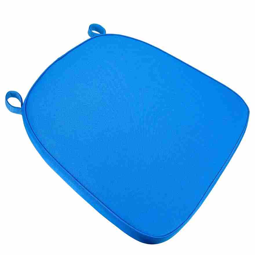 Bright Blue 2.0″ Thick Chiavari Chair Cushion | Rental