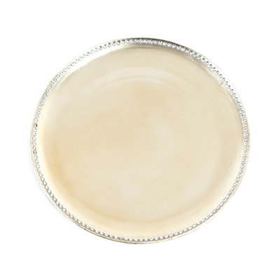 CH166 Studded Design Charger Plate | Rental