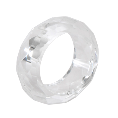 NR023 Crystal Napkin Ring | Rental