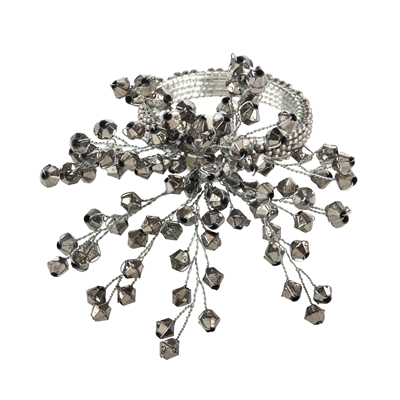 NR114 Beaded Napkin Ring | Rental