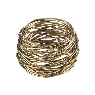 Nr142 Metal Design Napkin Ring | Rental