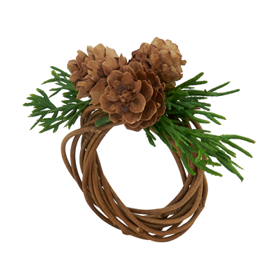 NR698 Pine Cone Napkin Ring | Rental NR698 Pine Cone Napkin Ring | Rental