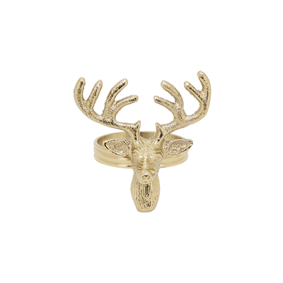NR778 Reindeer Design Napkin Ring | Rental NR778 Reindeer Design Napkin Ring | Rental