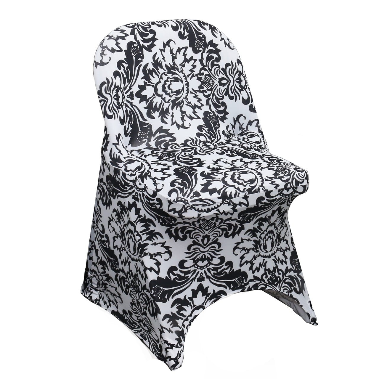 Stretch Spandex Folding Chair Cover Damask | Rental Stretch Spandex Folding Chair Cover Damask | Rental