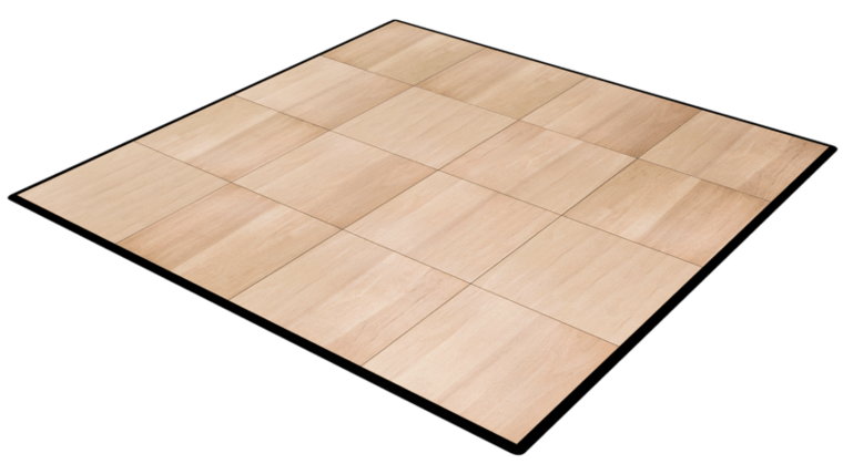 39′ x 39′ Light Maple Dance Floor | Rental