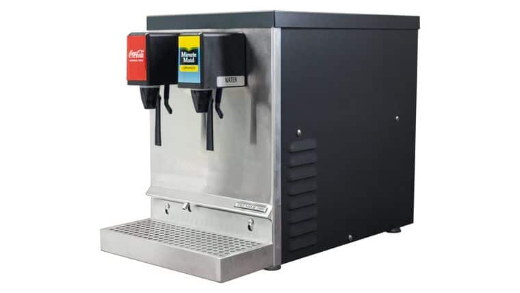 2-Flavor Compact Counter Electric Soda System with Cold Carbonation | Rental 2-Flavor Compact Counter Electric Soda System with Cold Carbonation | Rental