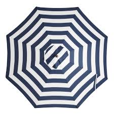 Part | 9′ Market Umbrella Top Only | Blue & White Stripe | Rental Part | 9′ Market Umbrella Top Only | Blue & White Stripe | Rental