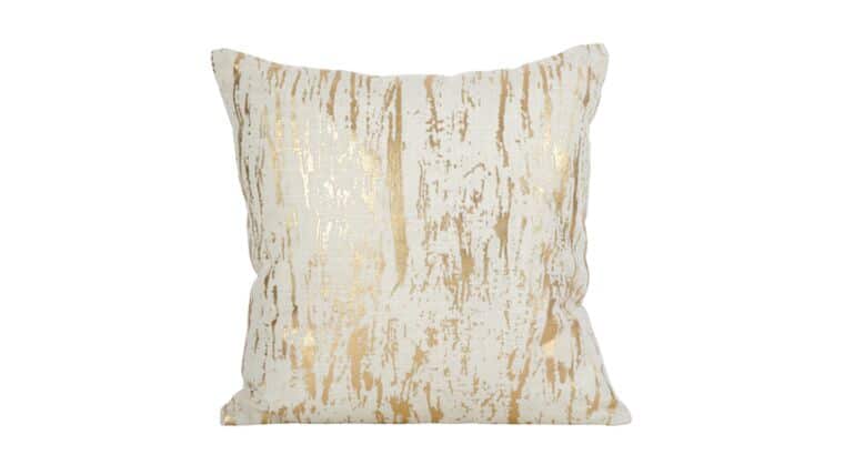 1612 Distressed Foil Print Pillow | Rental 1612 Distressed Foil Print Pillow | Rental