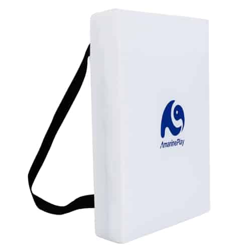AmarinePlay Emergency Marine Foam Flotation Cushion Boat Throwable Seat Cushion,Boat Throwable Flotation Device Coast Guard Approved Type IV PFD,Great for Kayak Canoe White-1PK | Rental