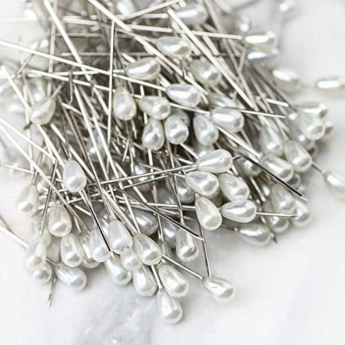 2″ Pearl-Head Straight Pins (Corsage Pins) – box of 144pcs | Rental