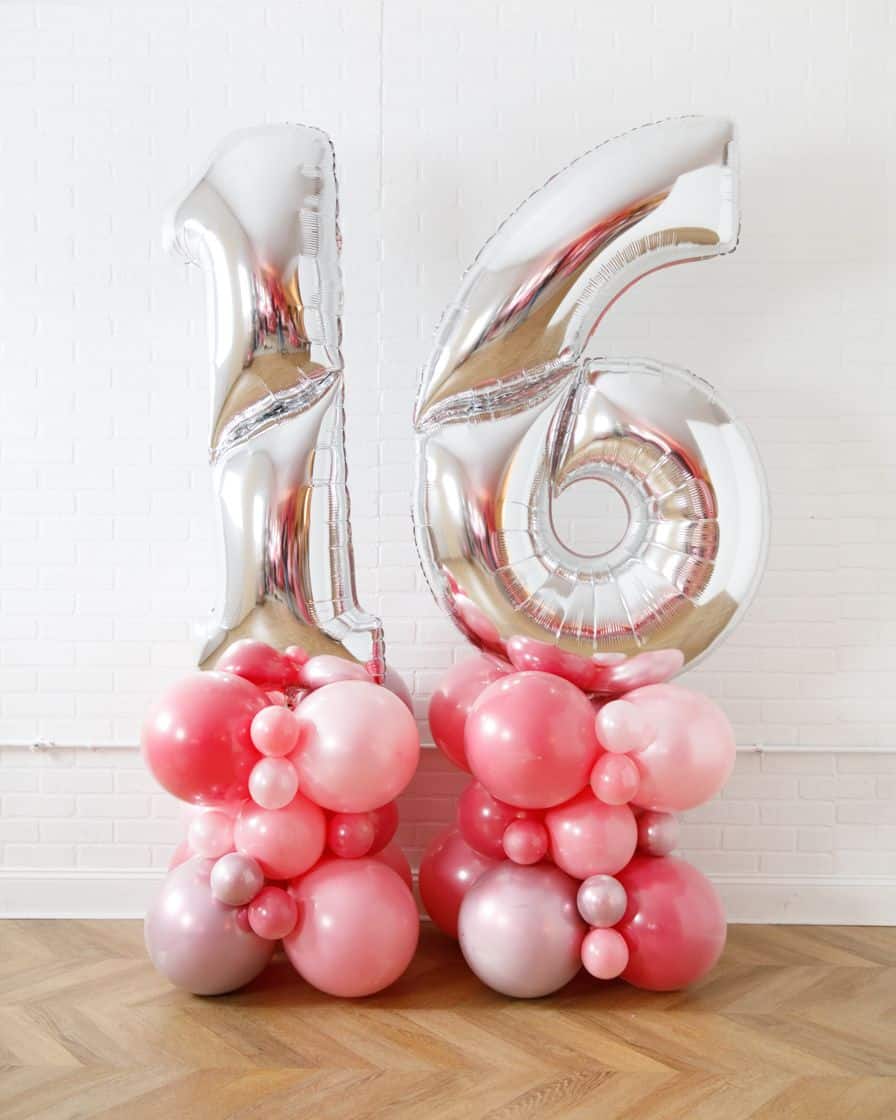 Life In Plastic – Jumbo Number Balloon Pedestal – 6ft | Rental Life In Plastic – Jumbo Number Balloon Pedestal – 6ft | Rental