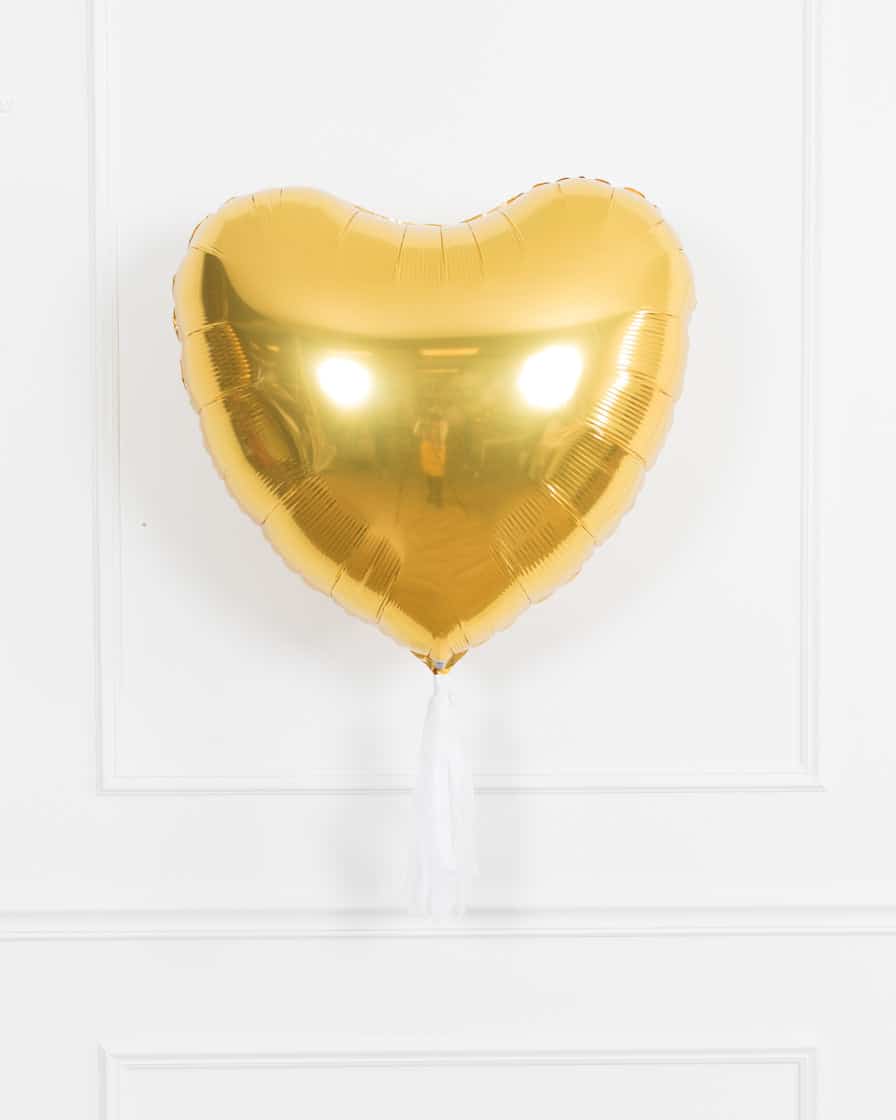 Botanical – 36in Heart Foil Balloon with Skirt | Rental Botanical – 36in Heart Foil Balloon with Skirt | Rental
