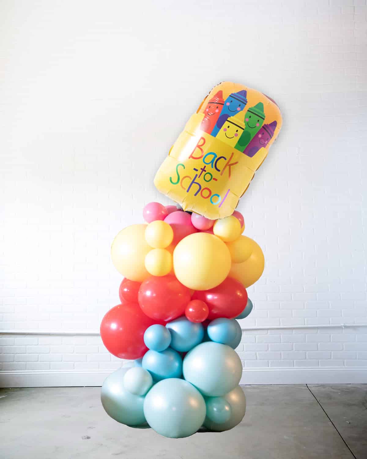 Back 2 School – Pencil Foil Balloon Column – 4ft | Rental Back 2 School – Pencil Foil Balloon Column – 4ft | Rental