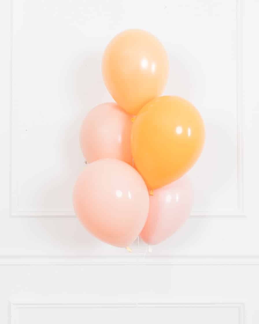 Citrus – 11in Balloon Bouquet | Rental