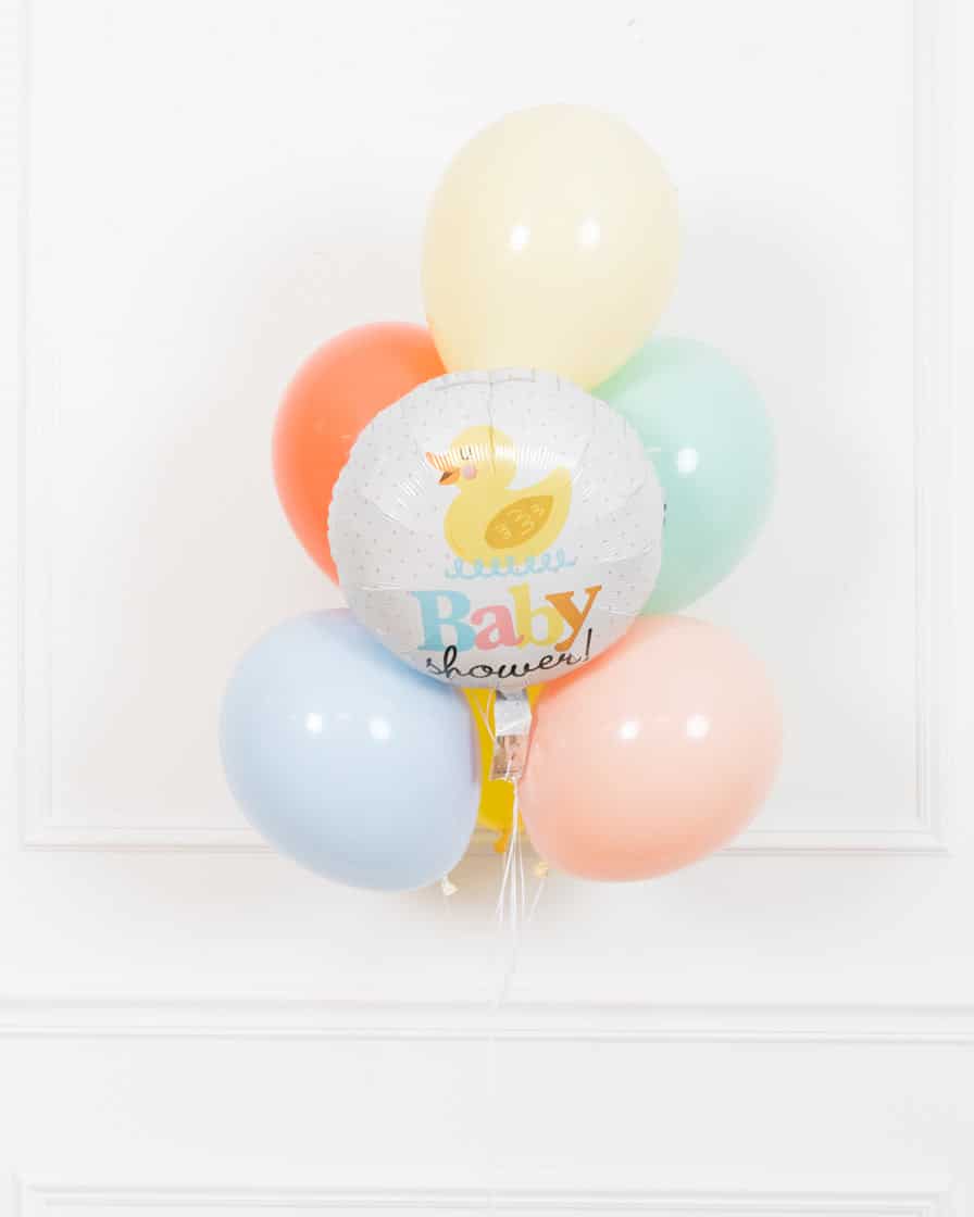 Office Baby Shower – Foil and 11in Bouquet of 7 | Rental