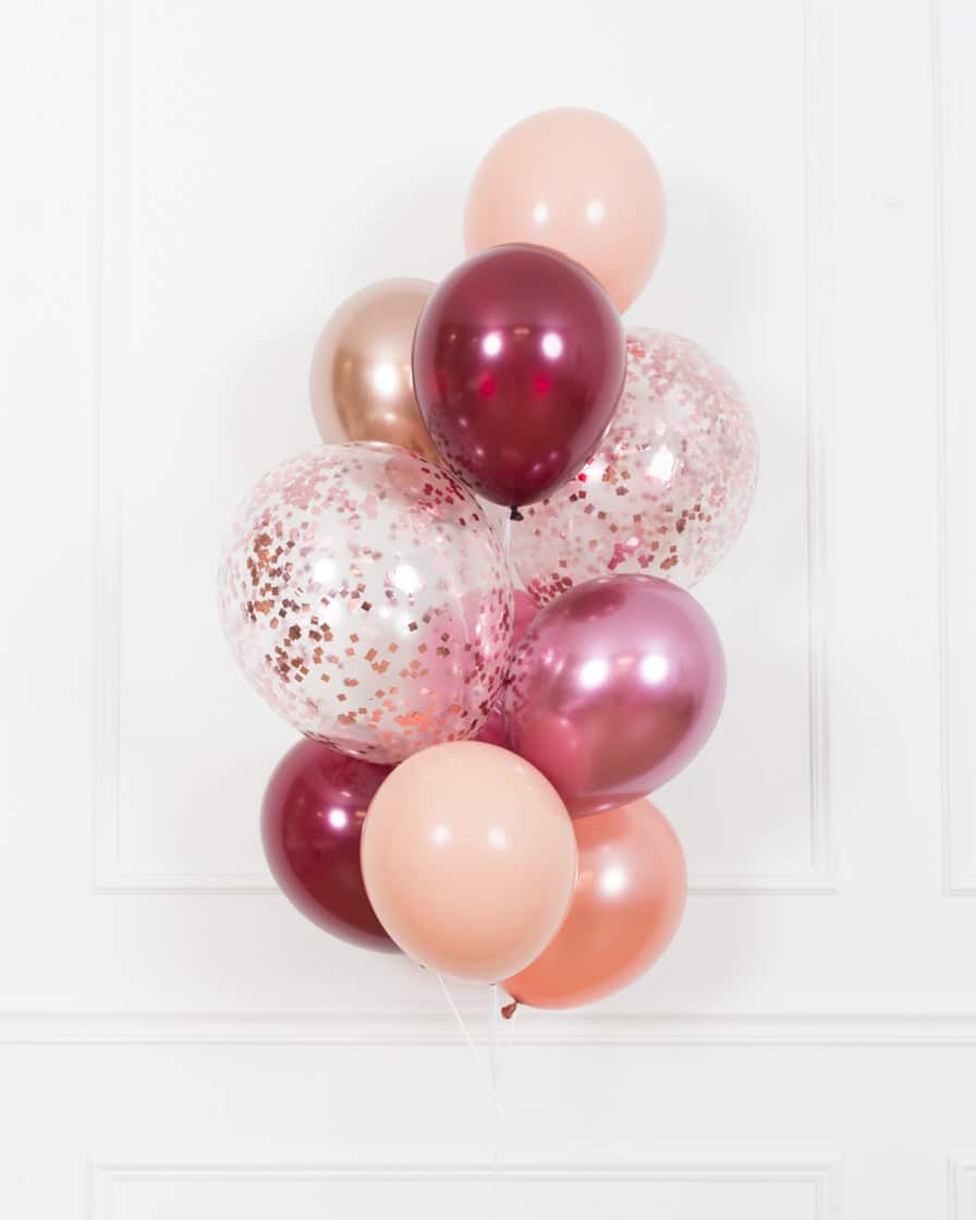 Bridal Office Party – Confetti and 11in Bouquet of 10 | Rental